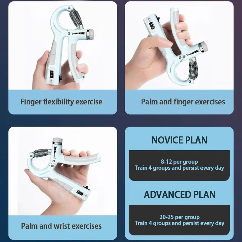 Grip Strengthener For Hand, Wrist, And Forearm Training | Lersk
