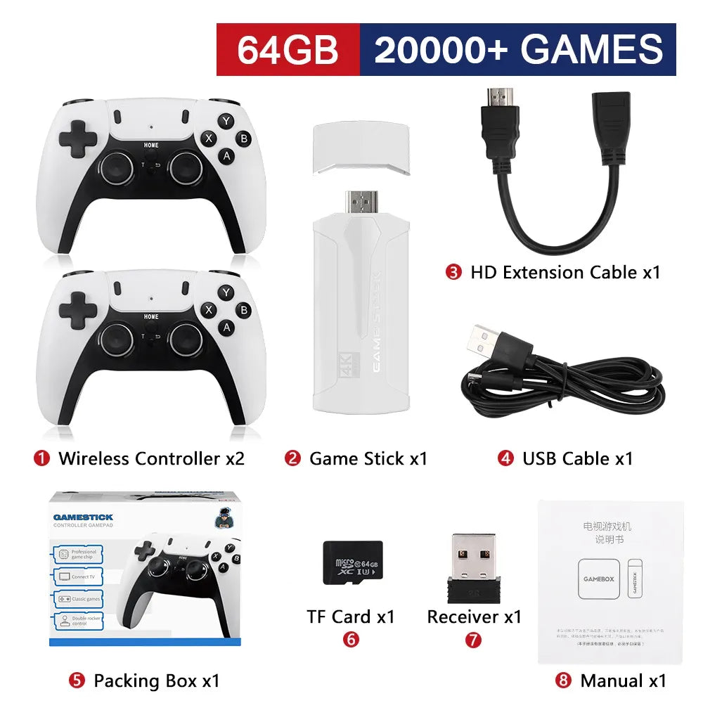 NovaPixel Classic 4K Console with Two PS5 Controllers | Lersk
