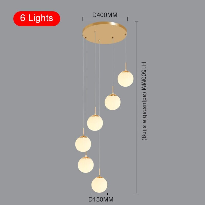 Liora Orb Chandelier | Lersk