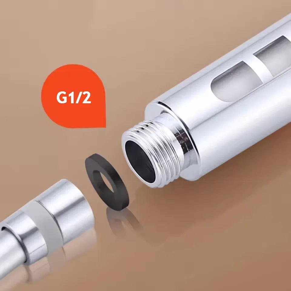 6-Mode Handheld Shower Head with Built-In Filter and One-Button Water Stop | Lersk