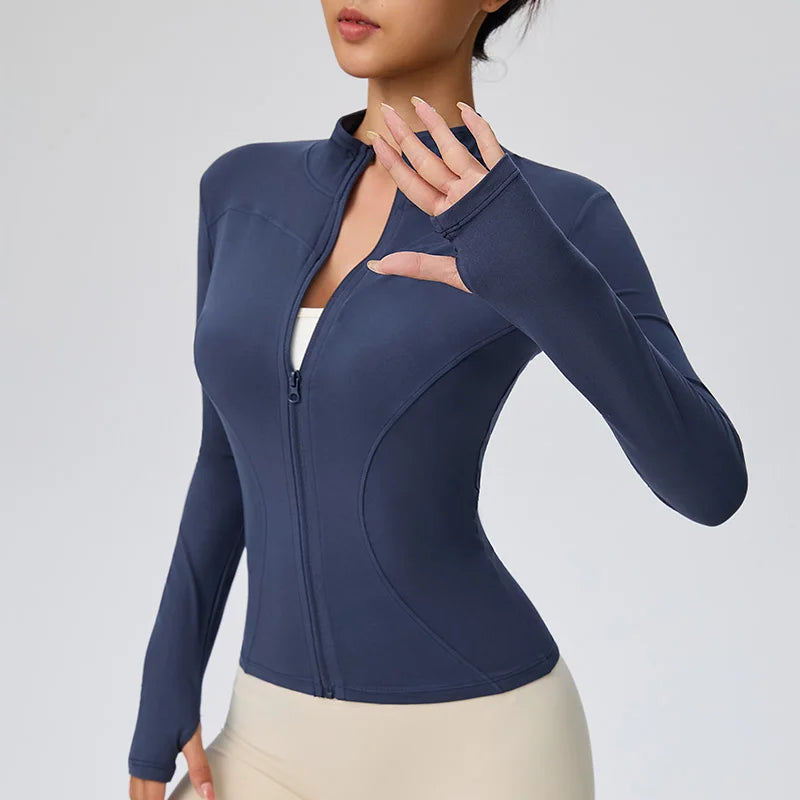Pro-Series Pilates & Running Quick-Dry Athletic Jacket | Lersk