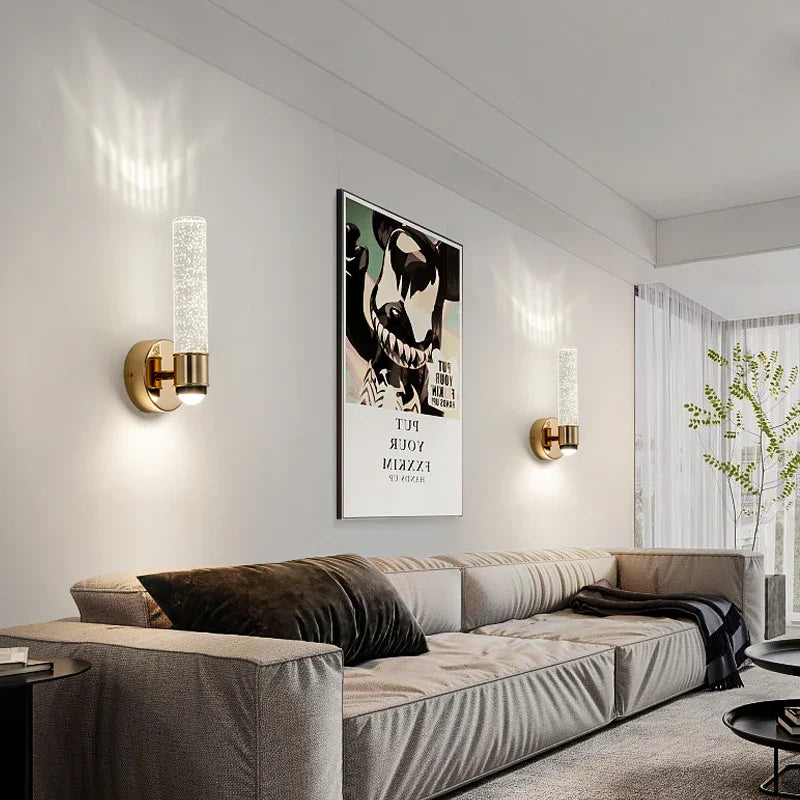 Luminelle Bubble Crystal Wall Lamps | Lersk