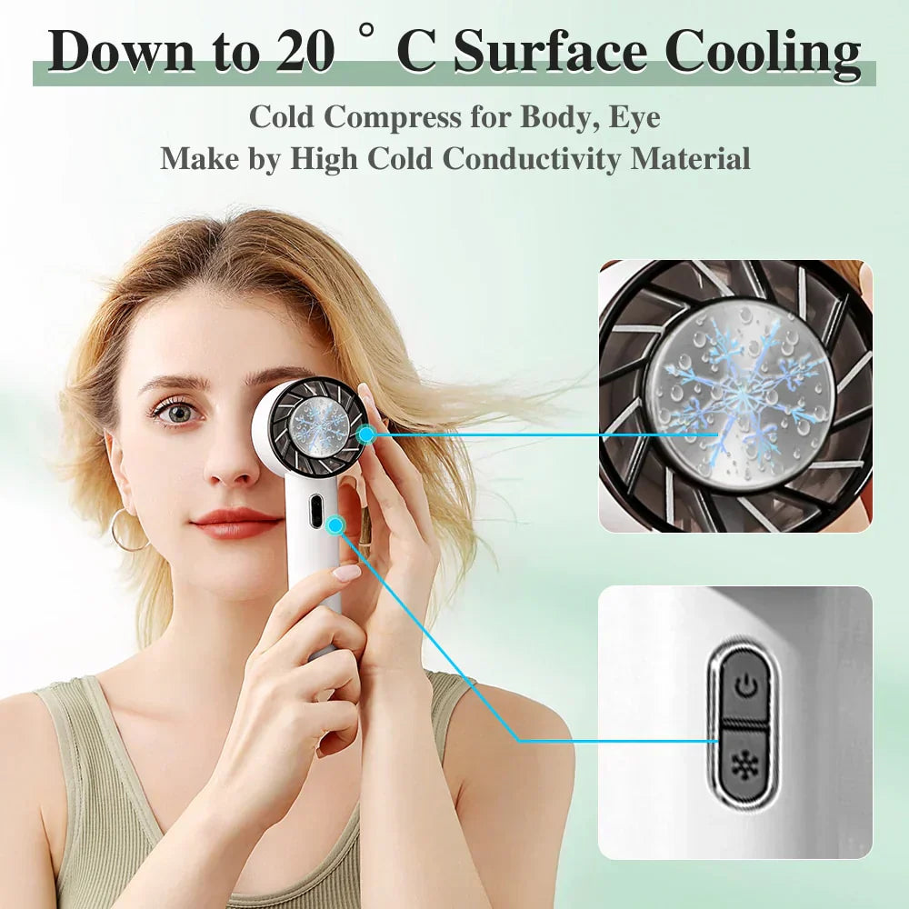 Ventilatore portatile compatto AeroBreeze per raffreddamento casa e ufficio | Lersk