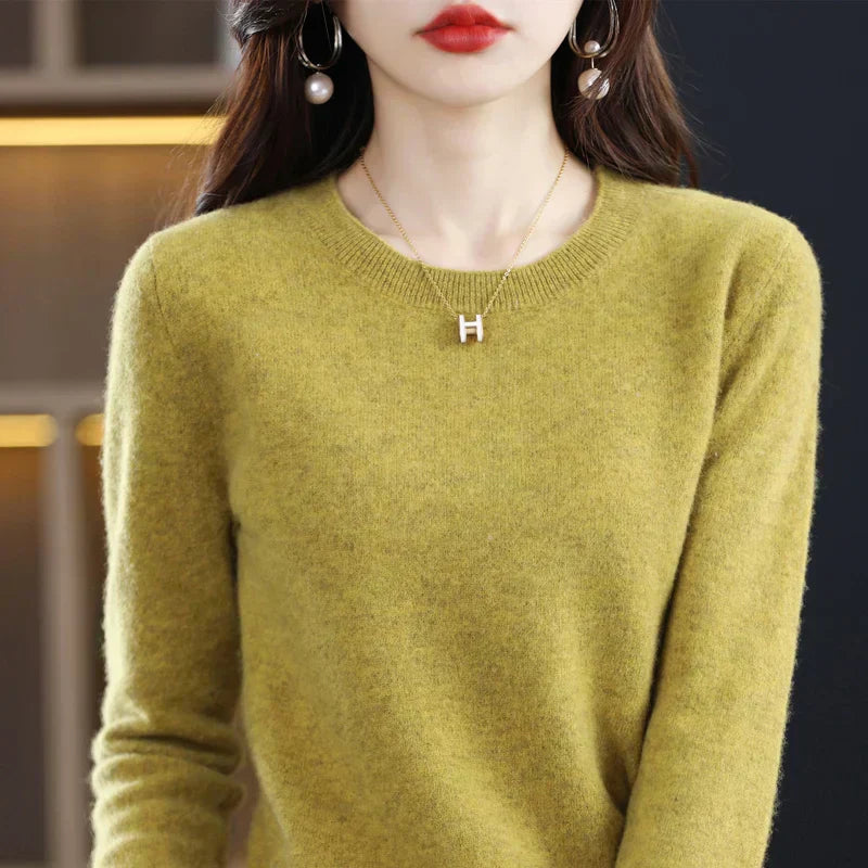 LyraSoar Woll-Cashmere Strickpullover für Herbst und Winter | Lersk