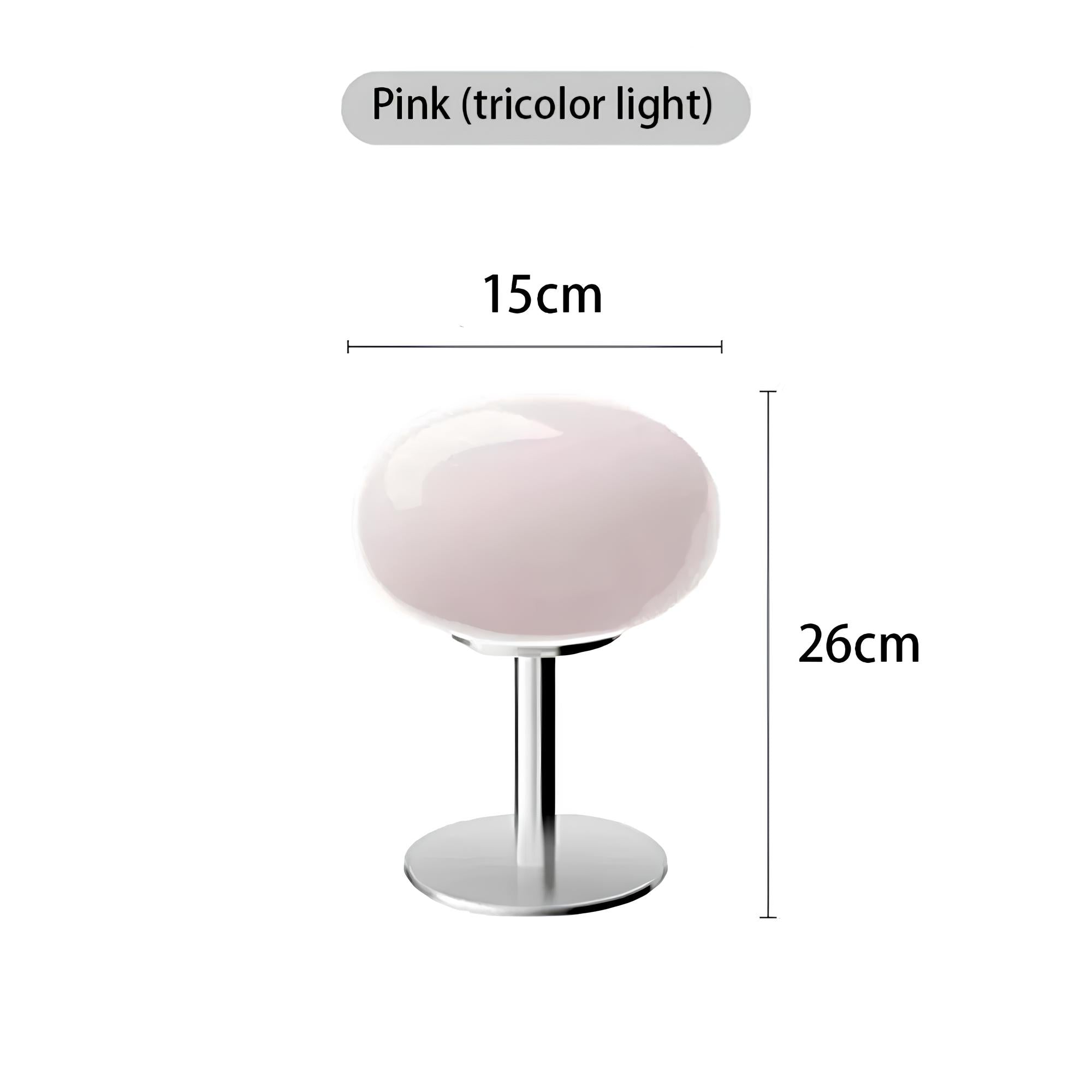 Stolní lampa Candy Drop ze skla pro útulnou atmosféru v pokoji | Lersk