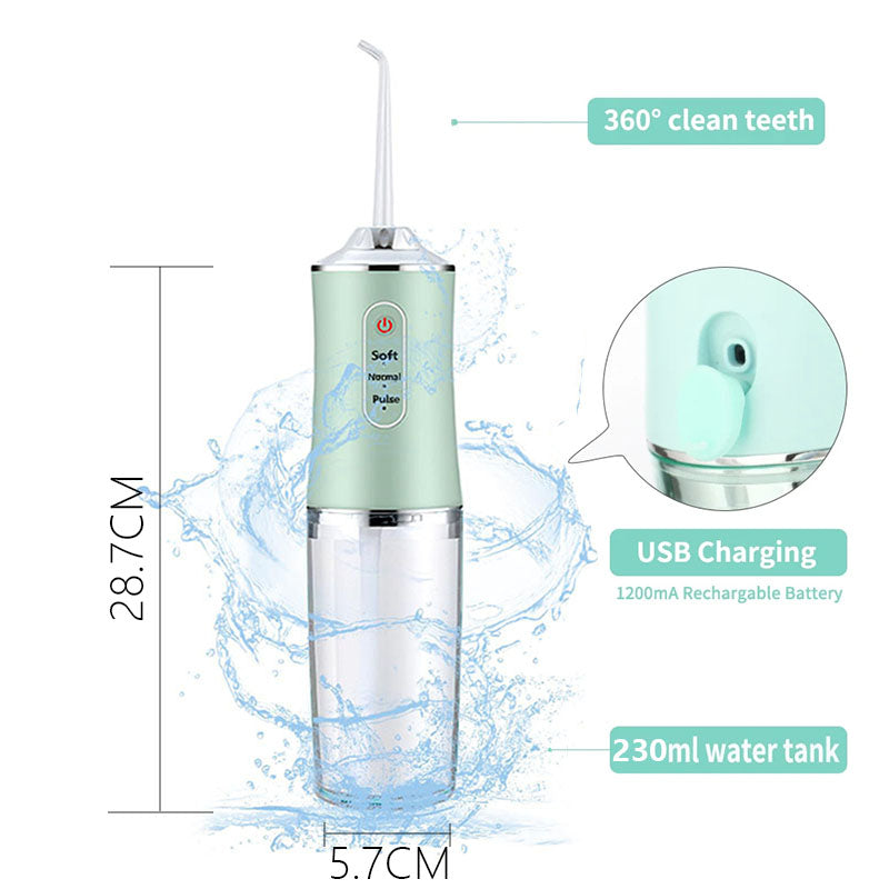 Cordless Water Flosser Portable Deep Cleaning For Home Use | Lersk
