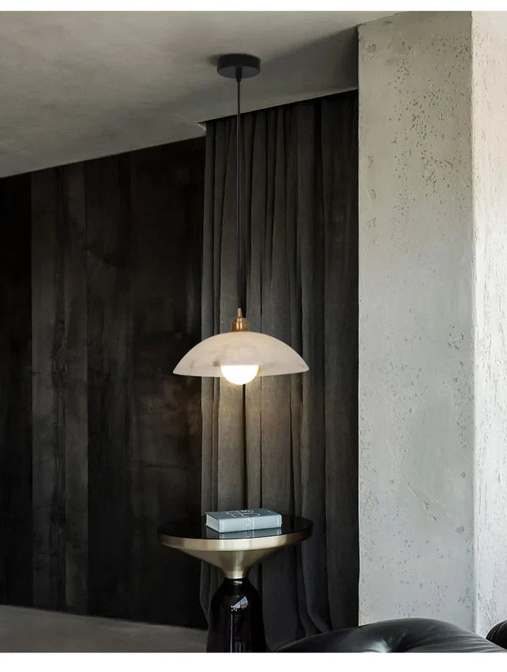 Elara | Alabaster & Marble Hanging Lamps | Lersk