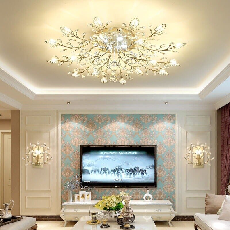 Lunara Floral Wall Chandelier | Lersk
