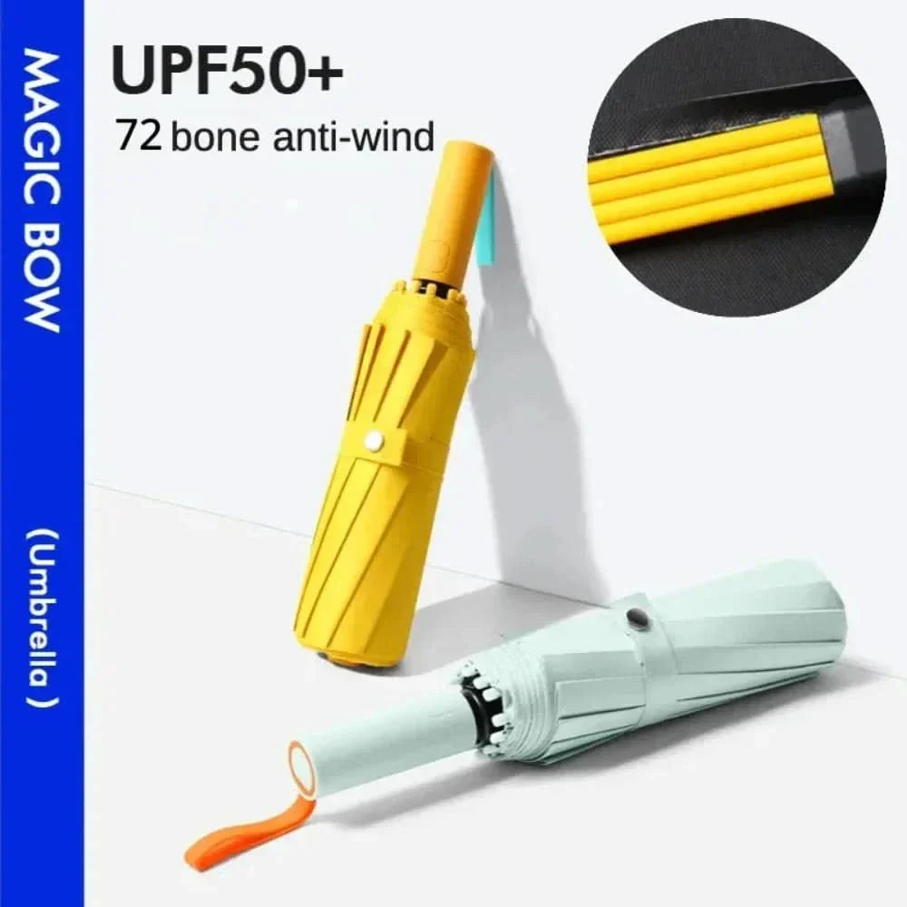 מטריית כיס חסינת רוח ומים WeatherGuard לשימוש יומיומי בכל מזג אוויר | Lersk