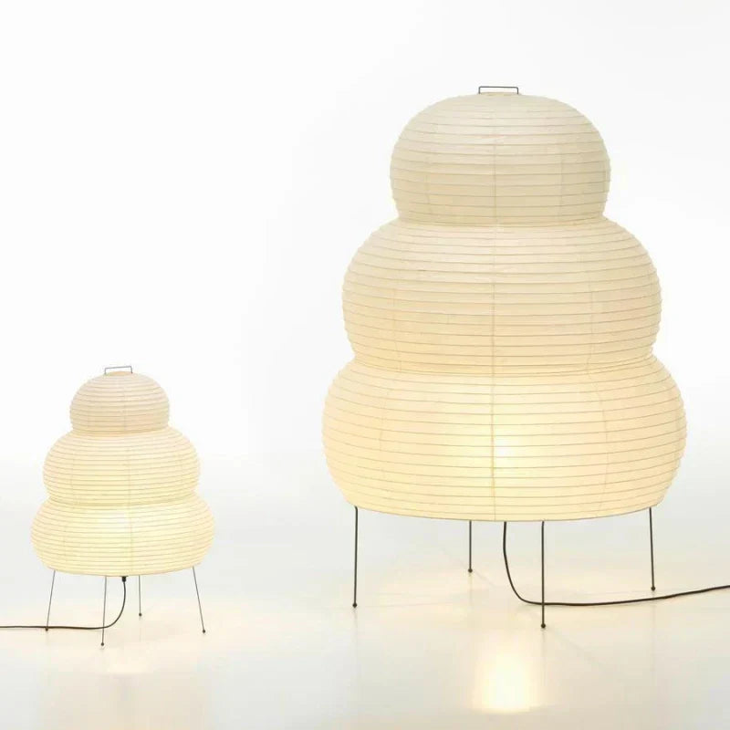 Hinori | Wabi-Sabi Tripod Floor Lamp | Lersk