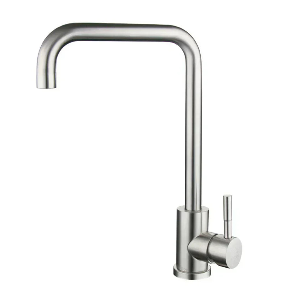 Robinet de cuisine AstraFlow en acier inoxydable 304 finition brossée | Lersk