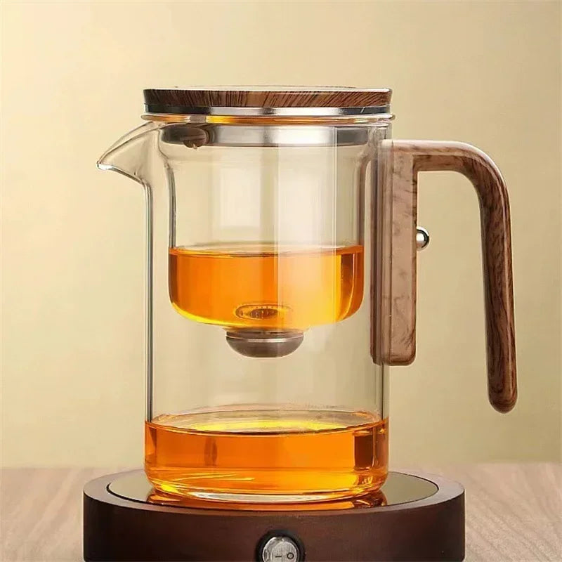Vireo Glass Teapot With Independent Filtration System And Inner Water Separator | Lersk