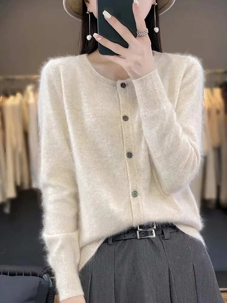 Cardigan Aurea 100 % cachemire | Pull en cachemire pur | Lersk