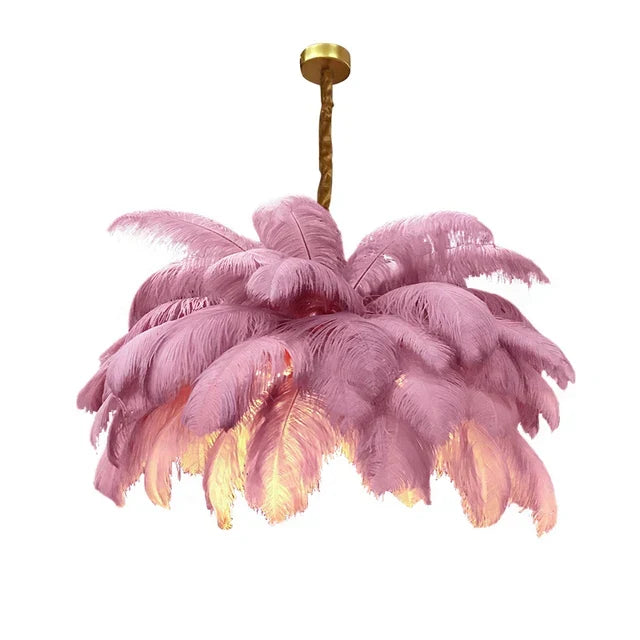 AstraFeather Pendant Chandelier Handcrafted Modern Light
