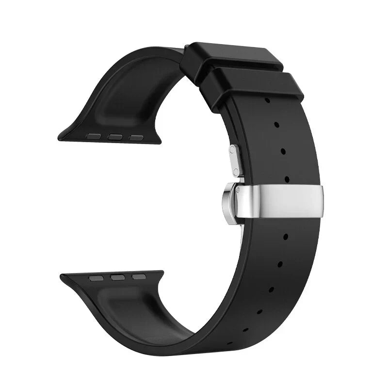 Novare FKM Butterfly Buckle Band for Apple Watch | Lersk