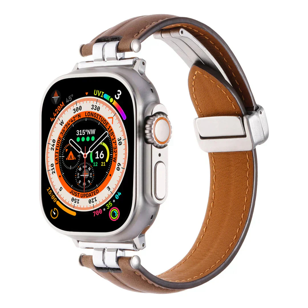 Rivelle magnetický kožený řemínek pro Apple Watch | Lersk