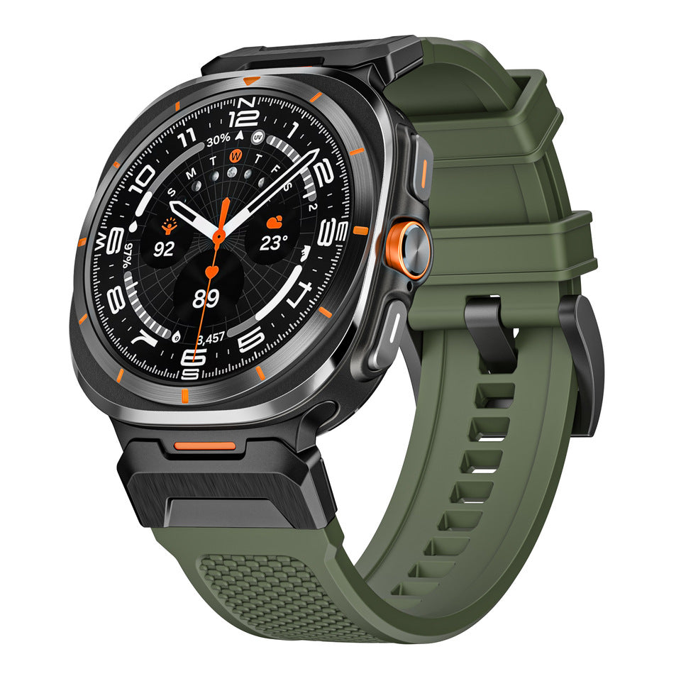 Rugged Rubber Strap for Samsung Watch 7 Ultra | Lersk