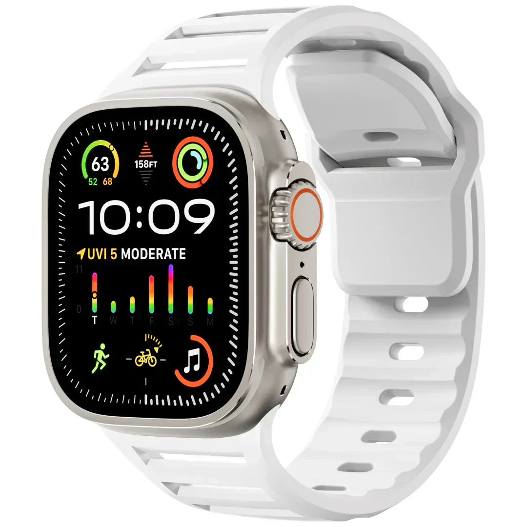 VertoBand Breathable Silicone Strap for Apple Watch Pro