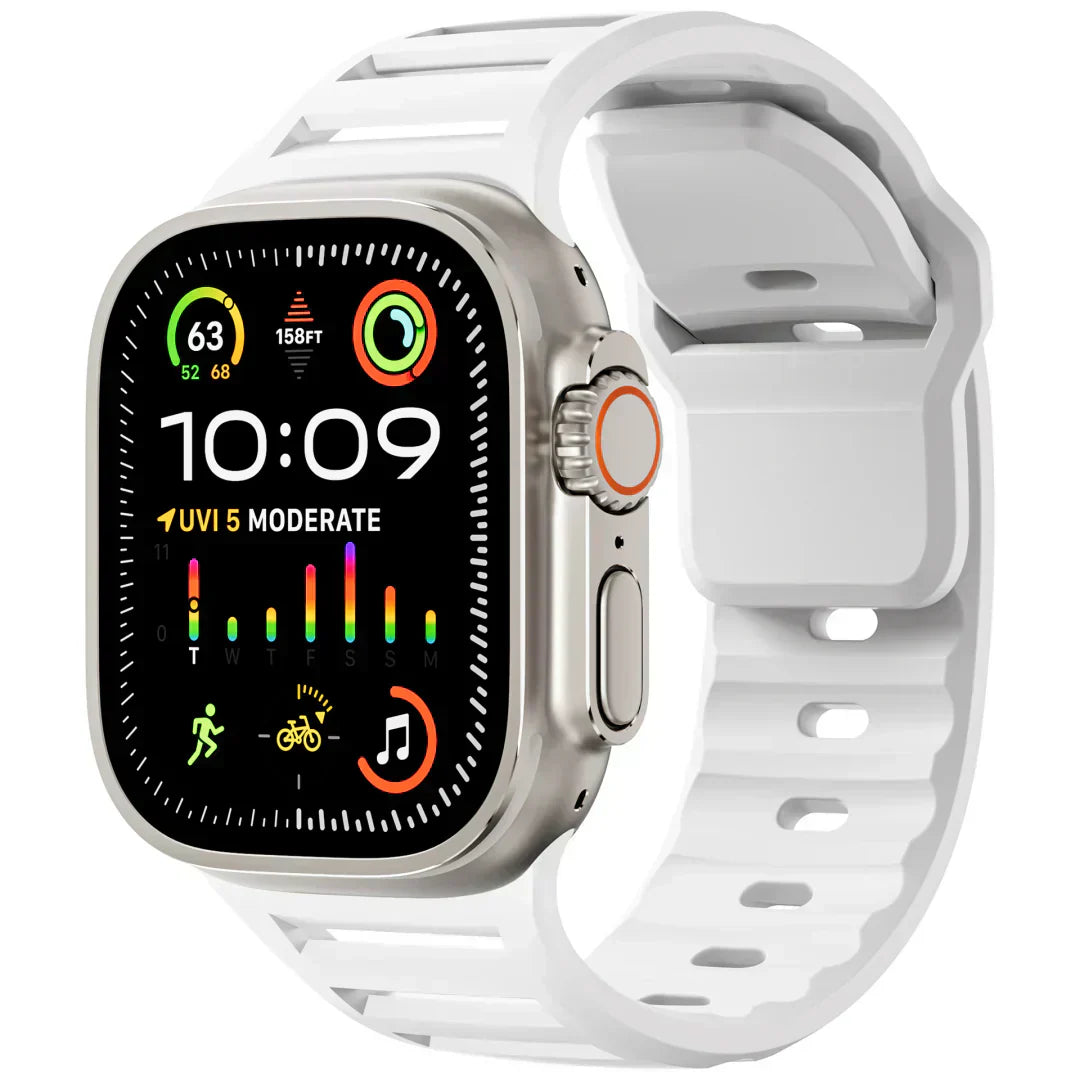 VertoBand atmungsaktives Silikonarmband für Apple Watch Pro