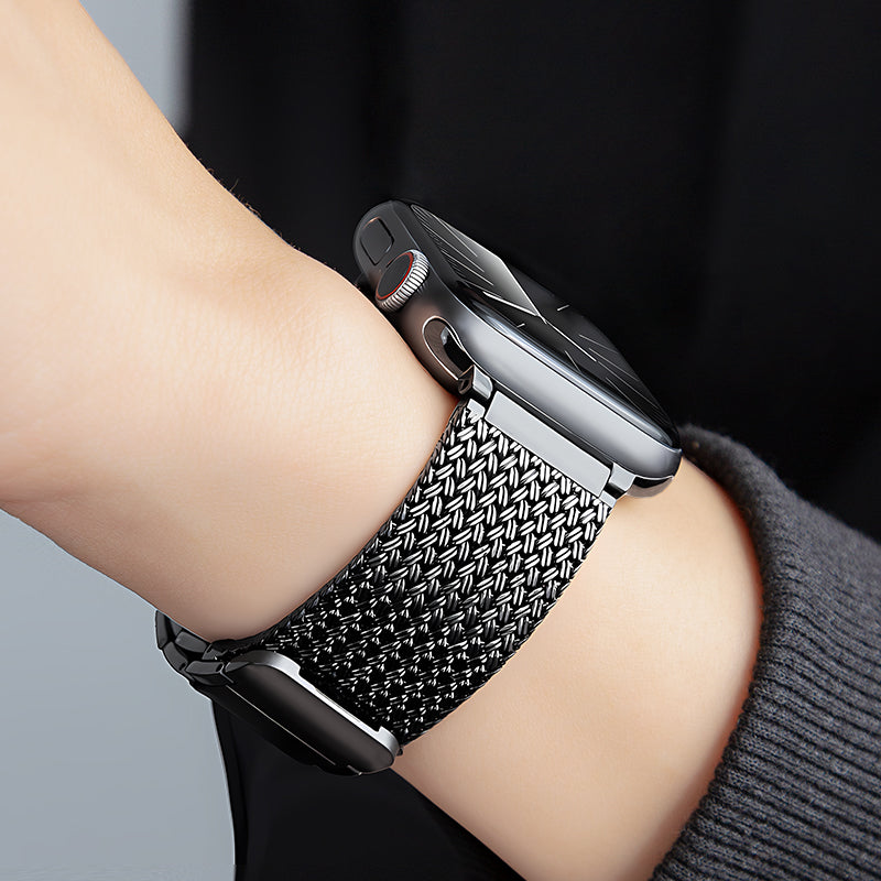 Aurix Örgülü Manyetik Kayış Apple Watch İçin | Lersk