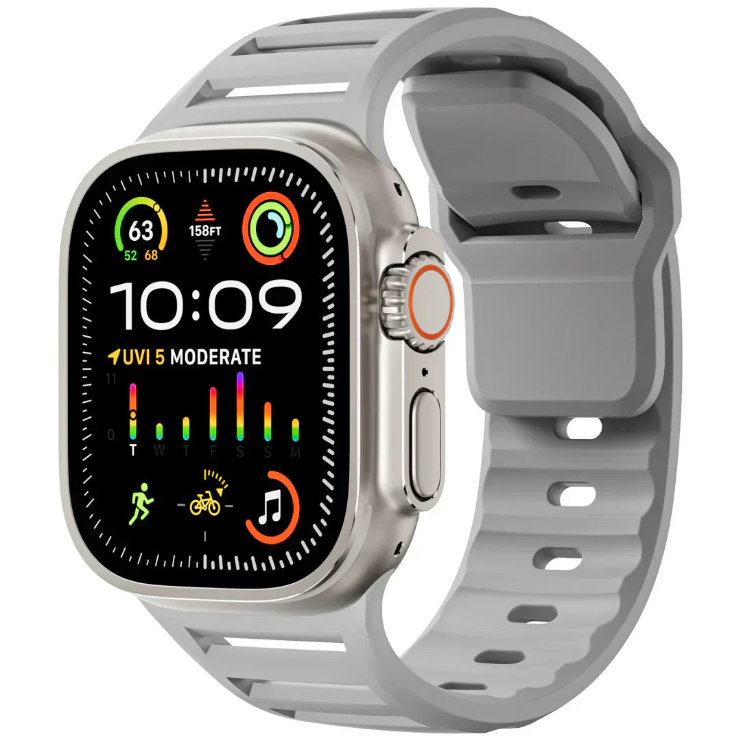 VertoBand atmungsaktives Silikonarmband für Apple Watch Pro