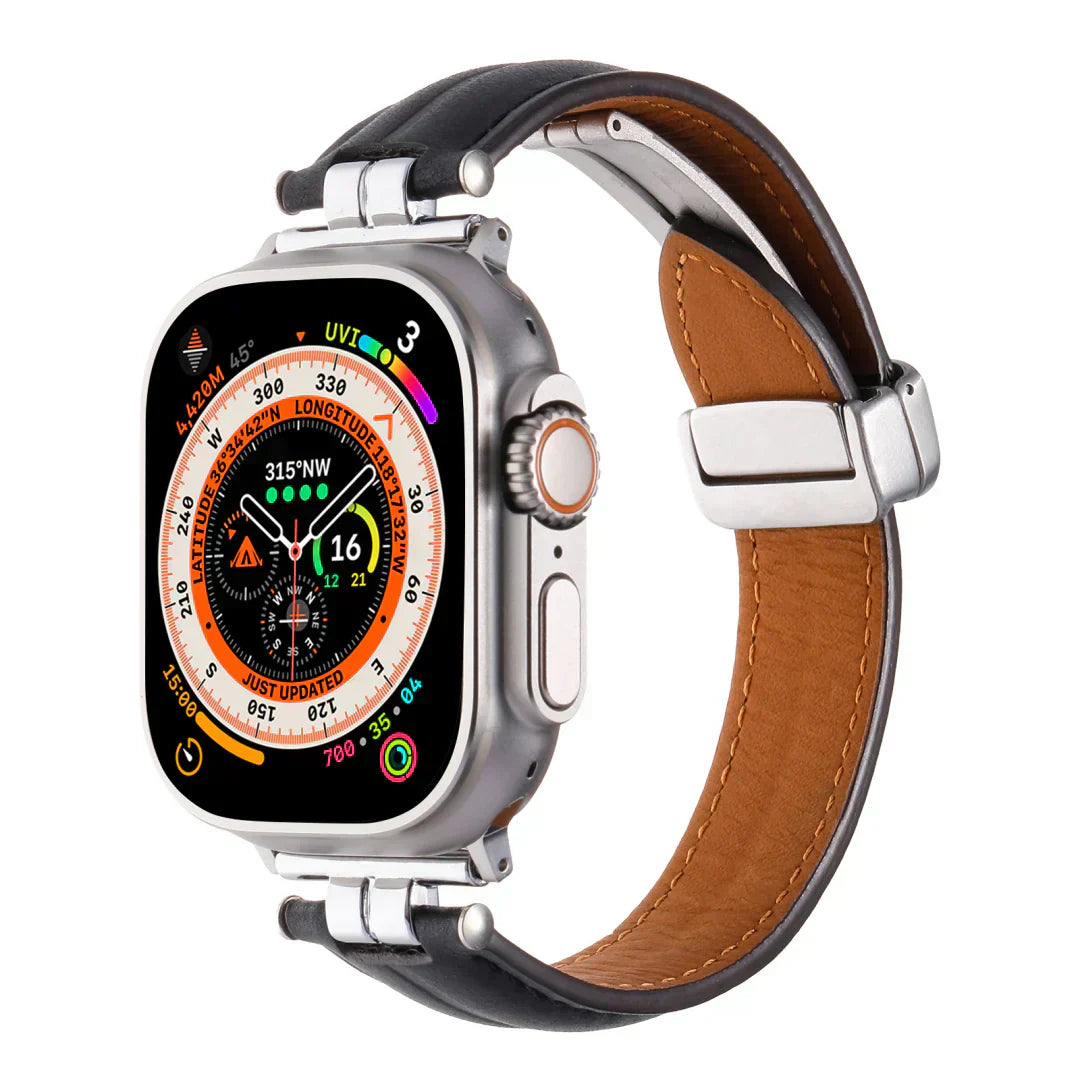 Rivelle magnetický kožený řemínek pro Apple Watch | Lersk