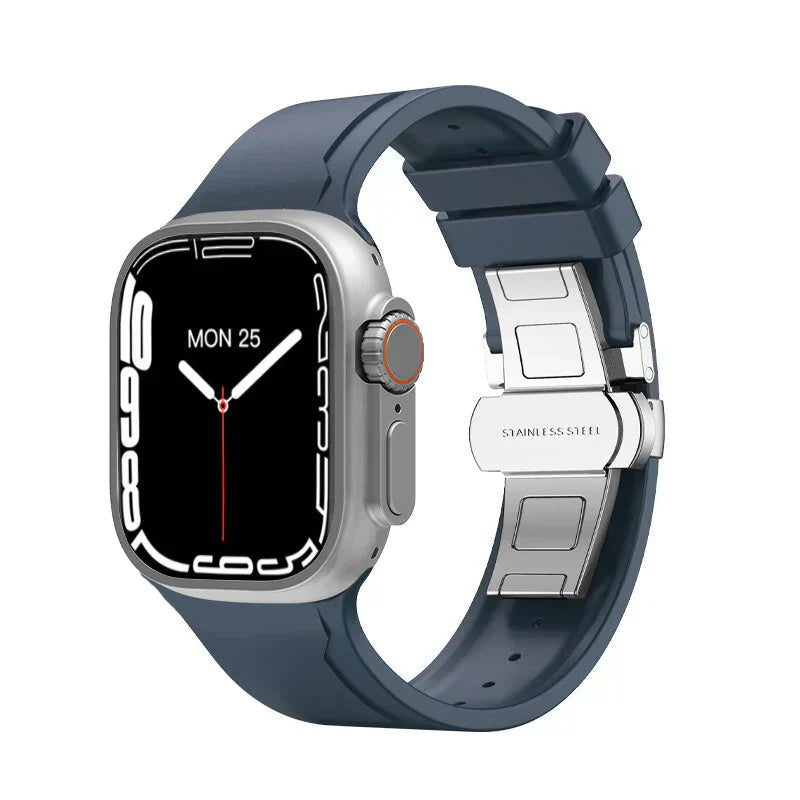 Novare FKM Butterfly Buckle Band for Apple Watch | Lersk