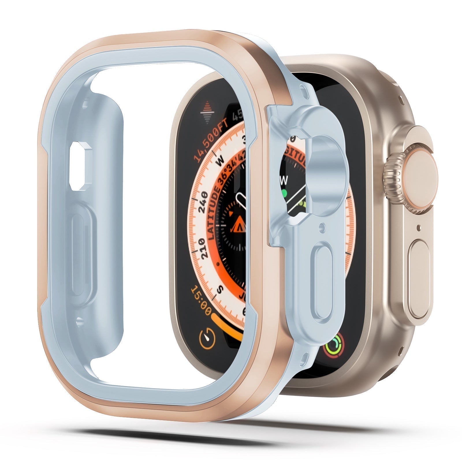 Corrin Aluminum Alloy Bumper Case for Smartwatch | Lersk