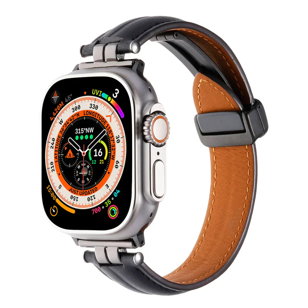 Rivelle magnetický kožený řemínek pro Apple Watch | Lersk