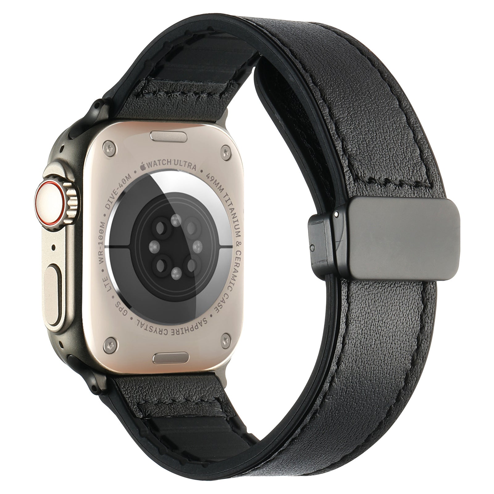 Averly Leather-Silicone Band for Apple Watch | Lersk