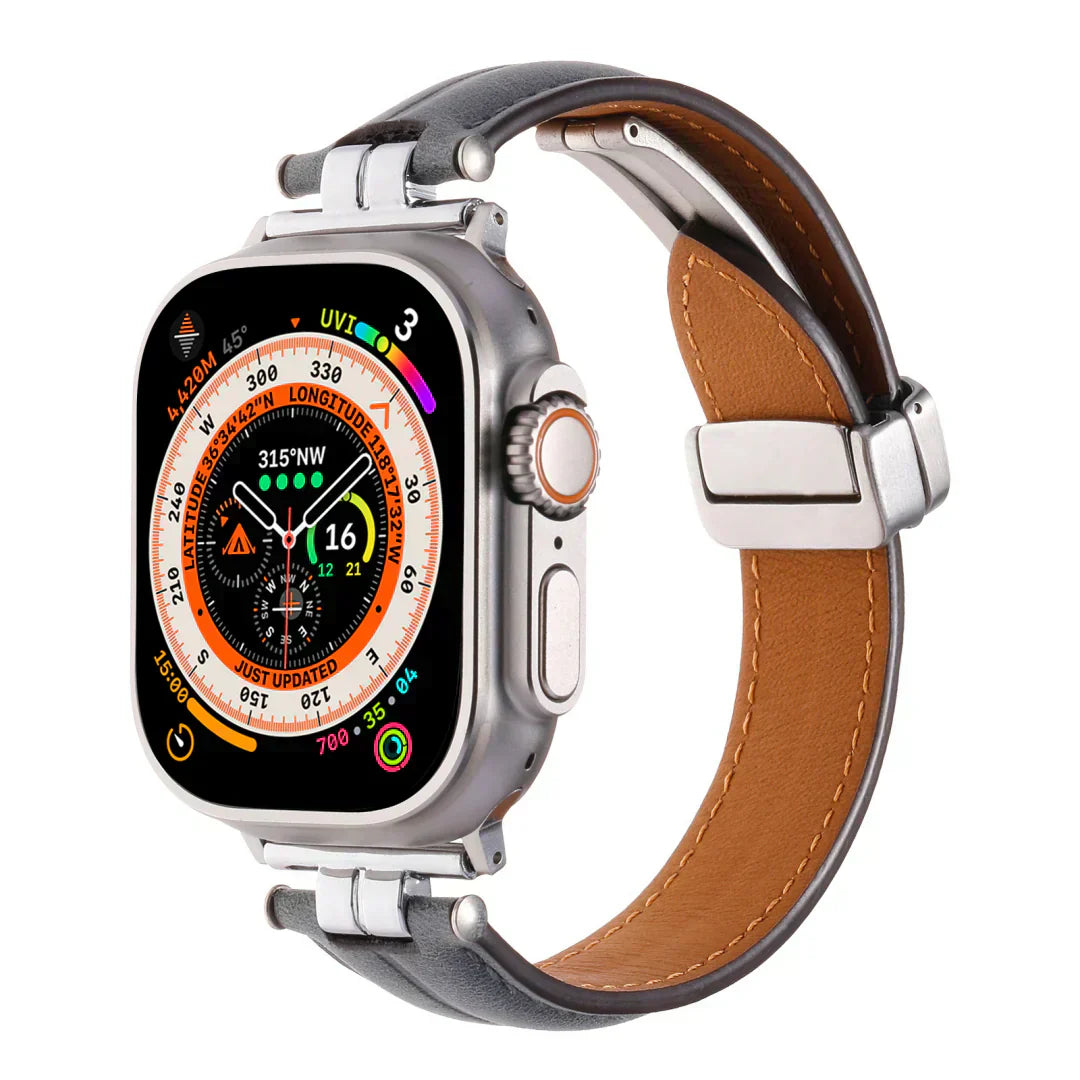 Rivelle magnetický kožený řemínek pro Apple Watch | Lersk