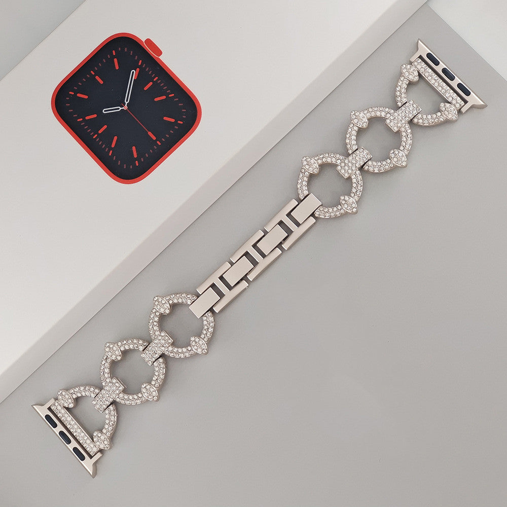 Bracciale Diamante Radiante per Apple Watch | Lersk
