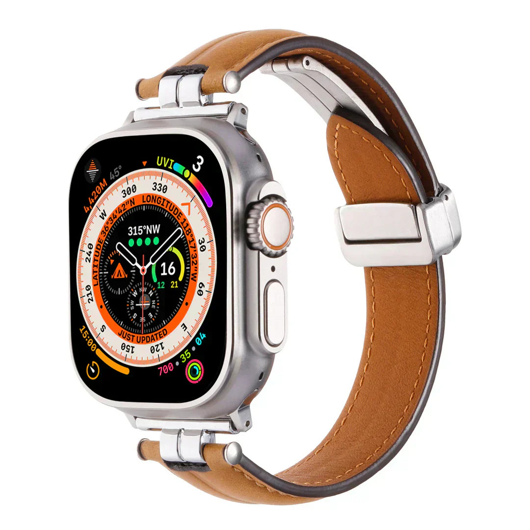 Rivelle magnetický kožený řemínek pro Apple Watch | Lersk