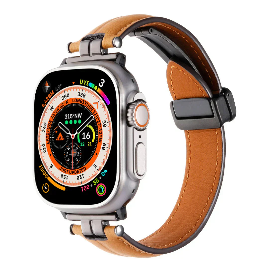 Rivelle magnetický kožený řemínek pro Apple Watch | Lersk