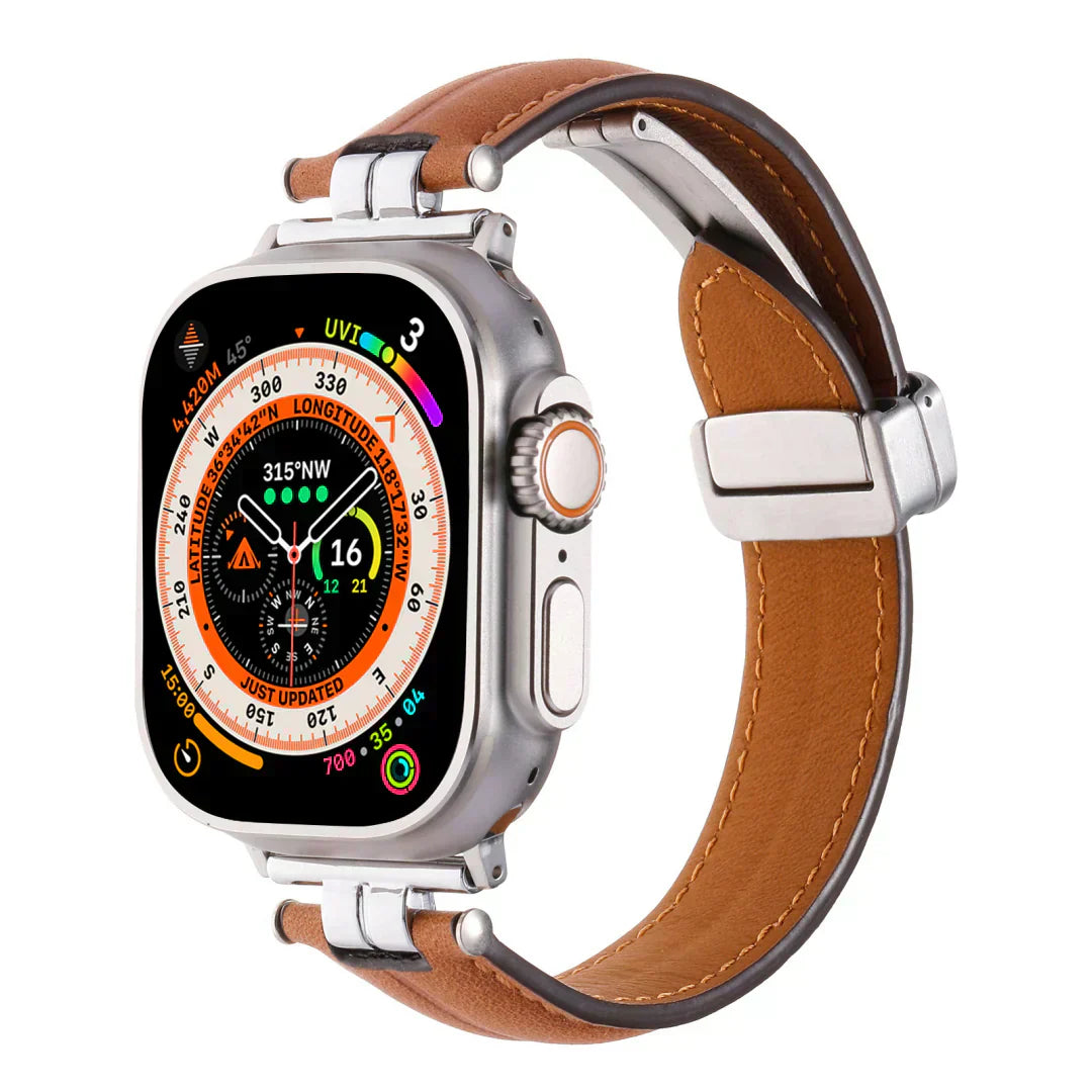 Rivelle magnetický kožený řemínek pro Apple Watch | Lersk