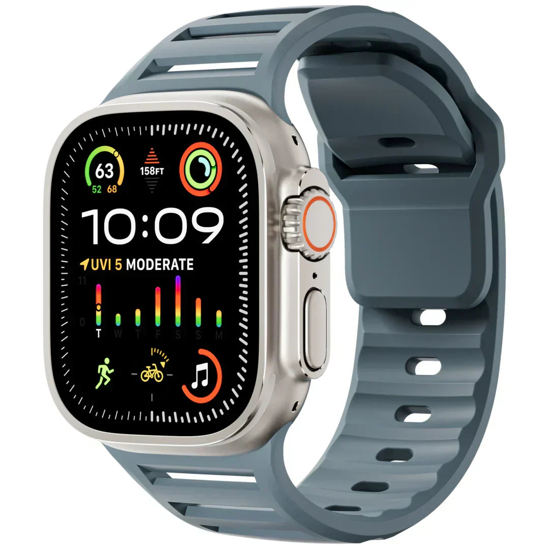 VertoBand Breathable Silicone Strap for Apple Watch Pro
