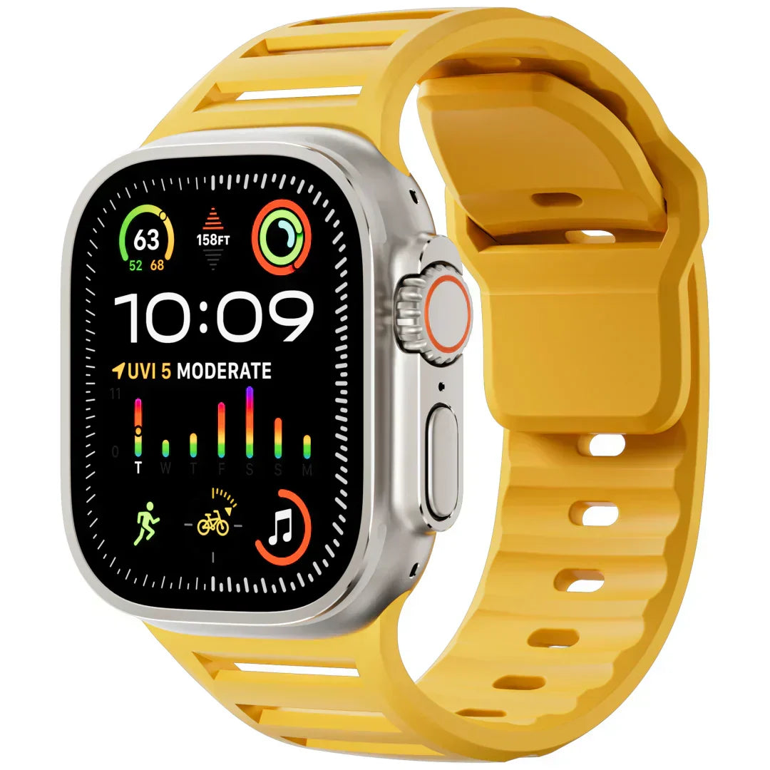VertoBand Breathable Silicone Strap for Apple Watch Pro