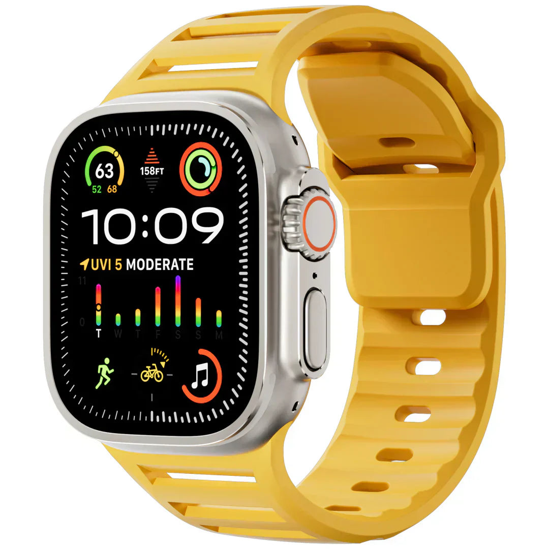 VertoBand atmungsaktives Silikonarmband für Apple Watch Pro