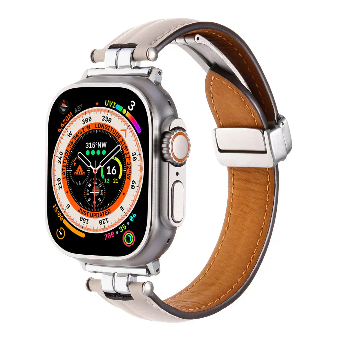 Rivelle magnetický kožený řemínek pro Apple Watch | Lersk
