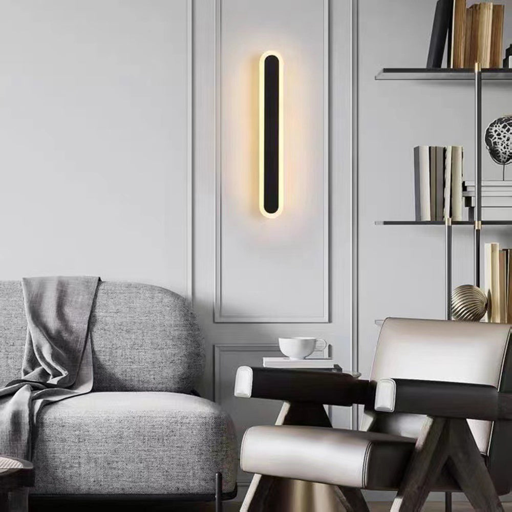 AstraLumen Dış Mekan Duvar Lambası Lineer Oval Tasarımlı | Lersk