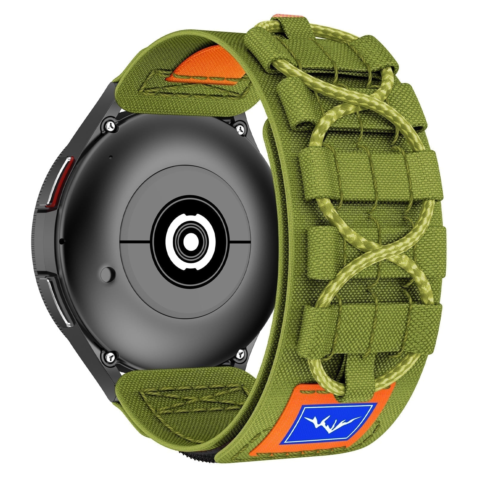 TrailGuard Outdoor-Taktik-Nylonarmband kompatibel mit Samsung Galaxy Watch 4/5/6/7 | Lersk