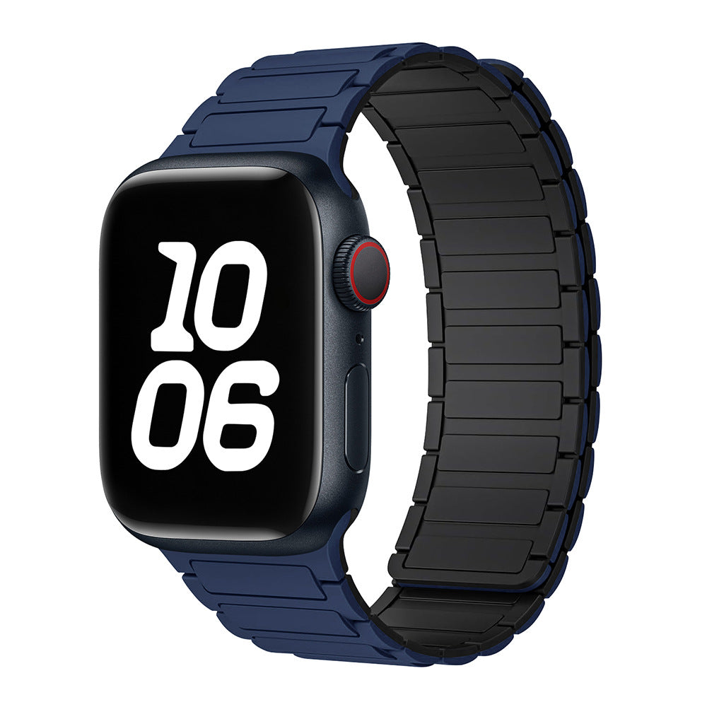 Magnetický silikonový řemínek s poutkem pro Apple Watch | Lersk