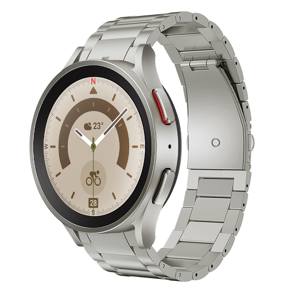 Řemínek z titanové slitiny Vantor kompatibilní se Samsung Galaxy Watch4, Watch5, Watch6, Watch7 Pro | Lersk