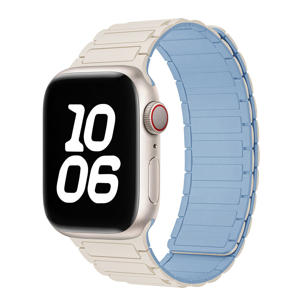 Magnetický silikonový řemínek s poutkem pro Apple Watch | Lersk