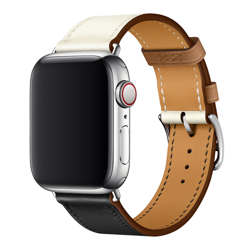 Marvelle | Hand-Stitched Genuine Leather Strap for Apple Watch | Lersk