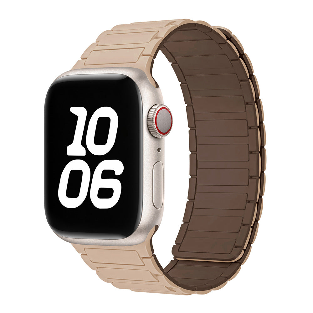Magnetický silikonový řemínek s poutkem pro Apple Watch | Lersk