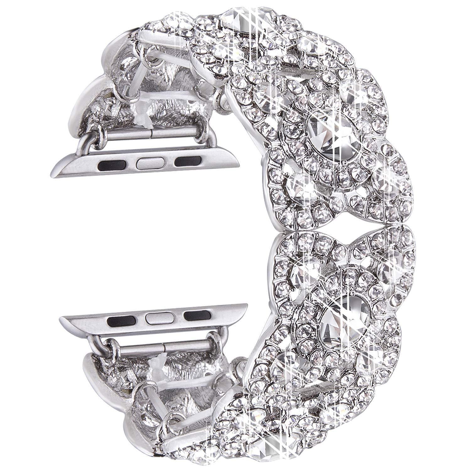 Bague florale en métal Petaluxe pour Apple Watch | Lersk
