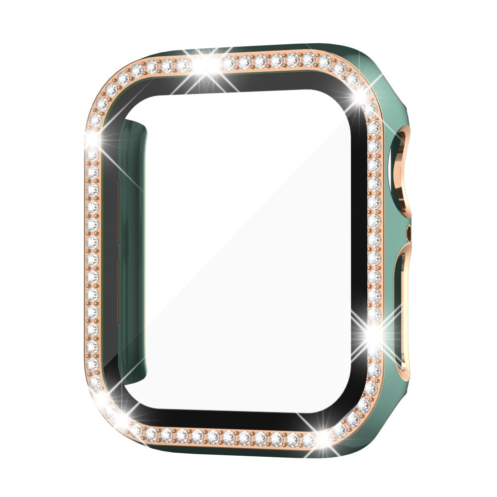 GlimmerGuard pouzdro z tvrzeného skla s kamínky pro Apple Watch | Lersk