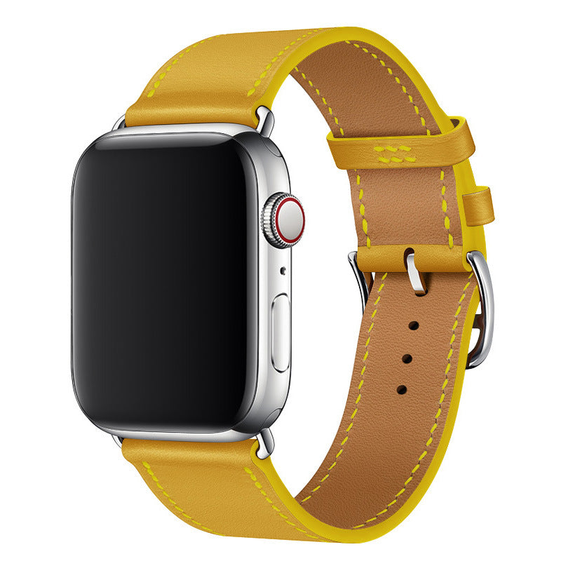 Marvelle | Hand-Stitched Genuine Leather Strap for Apple Watch | Lersk
