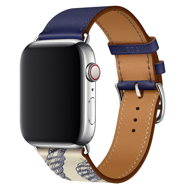 Marvelle | Hand-Stitched Genuine Leather Strap for Apple Watch | Lersk